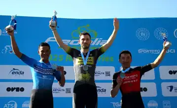 Alanya'da Pedalia Uluslararası Bisiklet Yarışı: Ramazan Yılmaz Şampiyon!