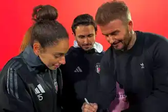 David Beckham, Beşiktaş'ı Ziyaret Etti!