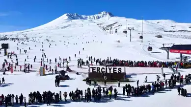 Erciyes'te Pist Dışı Kayak Yasağı! Cezai İşlem Uyarısı