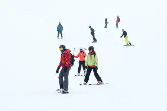 Erciyes Dağı Kayak Tatiliyle Doldu